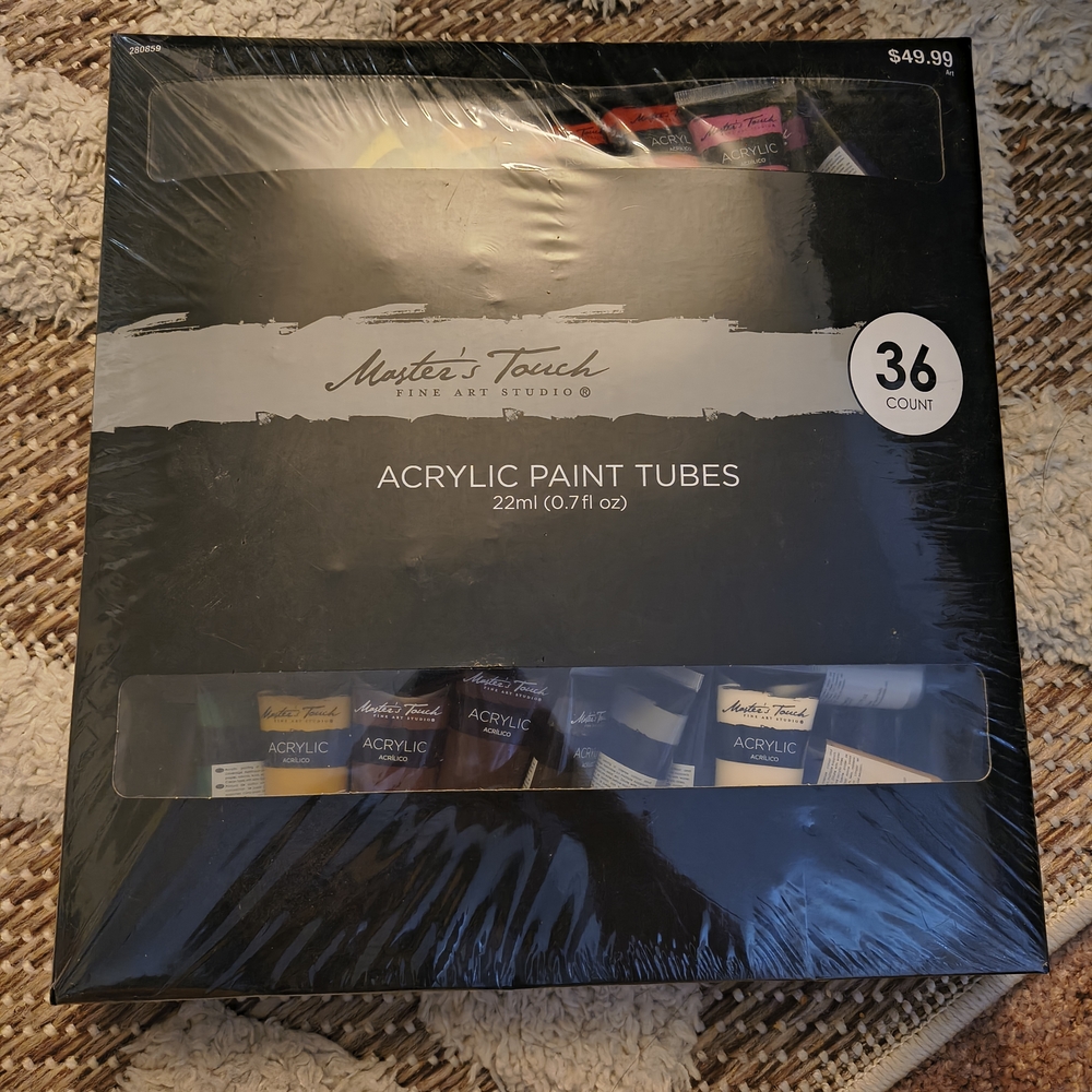 Master's Touch Acrylic Paint Tubes Set